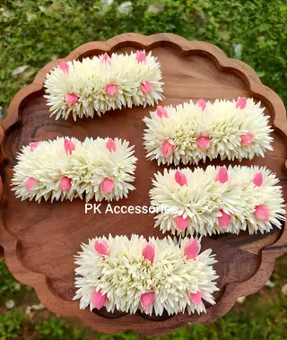 Foam Pink bud oosimalli clip